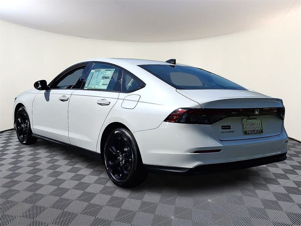 New 2025 Honda Accord SE Sedan