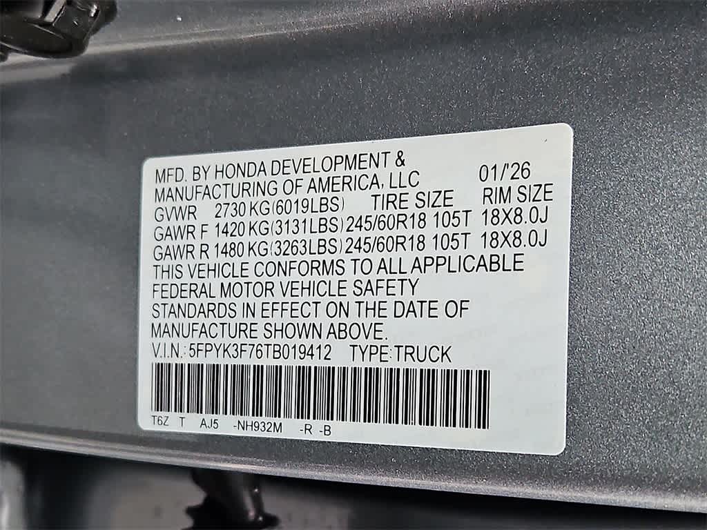 Thumbnail: 2026 Honda Ridgeline - 18