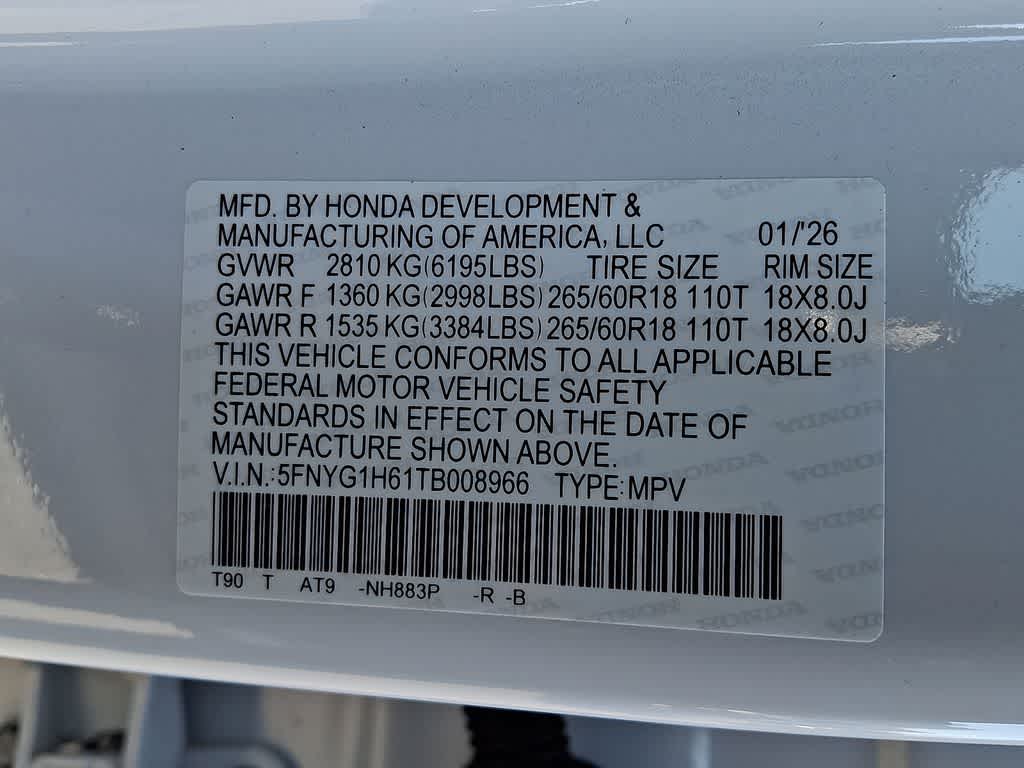 Thumbnail: 2026 Honda Pilot - 17