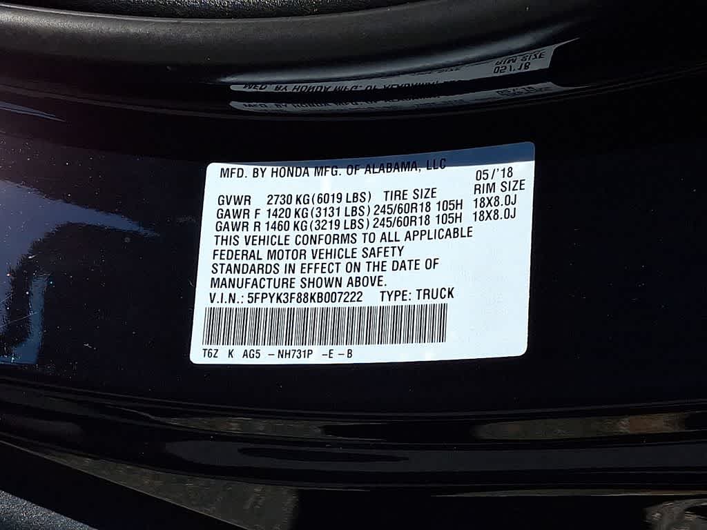 Thumbnail: 2019 Honda Ridgeline - 30