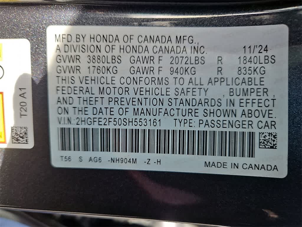 Thumbnail: 2025 Honda Civic - 24