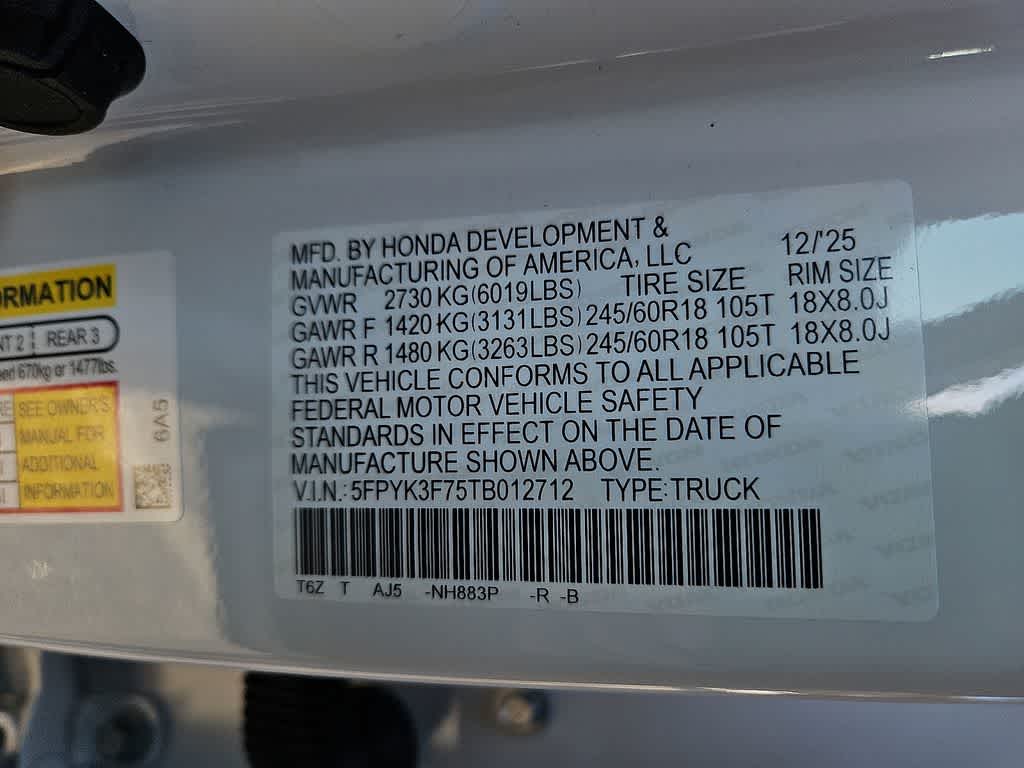 Thumbnail: 2026 Honda Ridgeline - 16