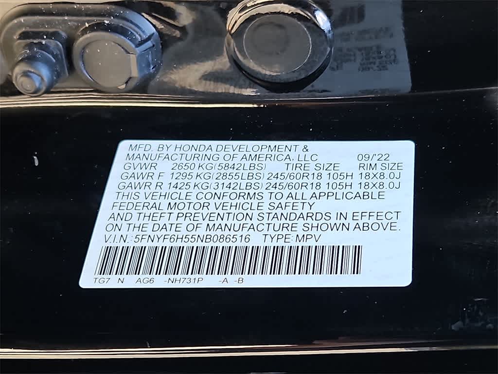 Thumbnail: 2022 Honda Pilot - 24