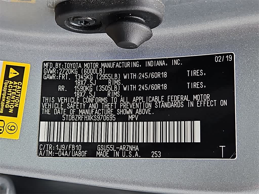 Thumbnail: 2019 Toyota Highlander - 27