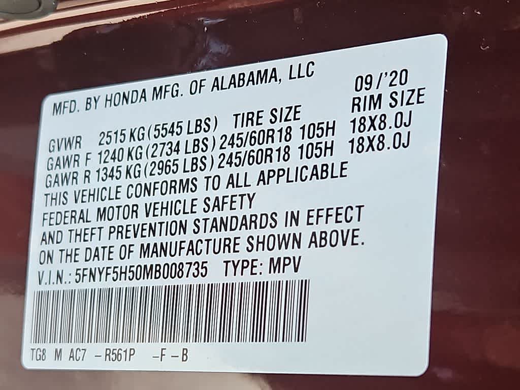 Thumbnail: 2021 Honda Pilot - 27