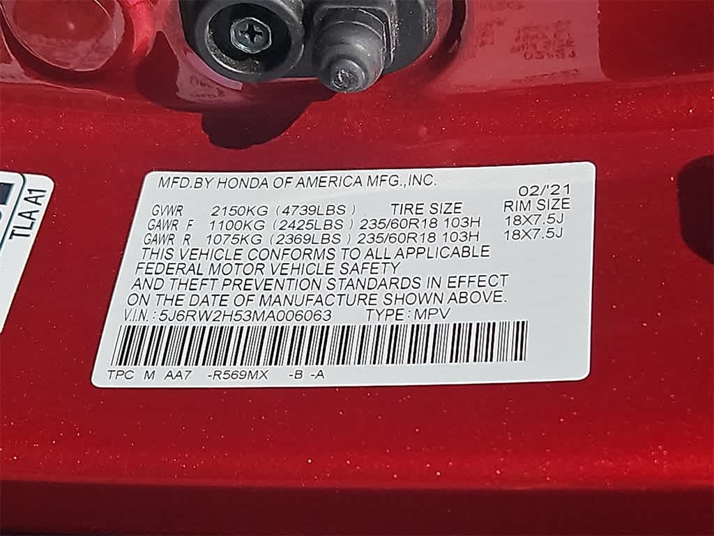 2021 Honda CR-V EX 27