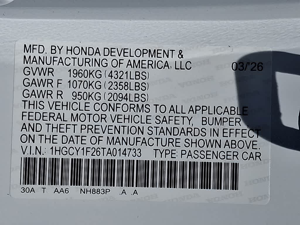 Thumbnail: 2026 Honda Accord - 17