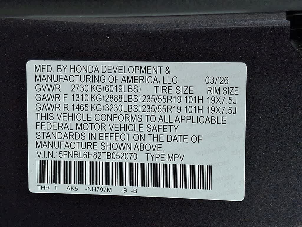 Thumbnail: 2026 Honda Odyssey - 18