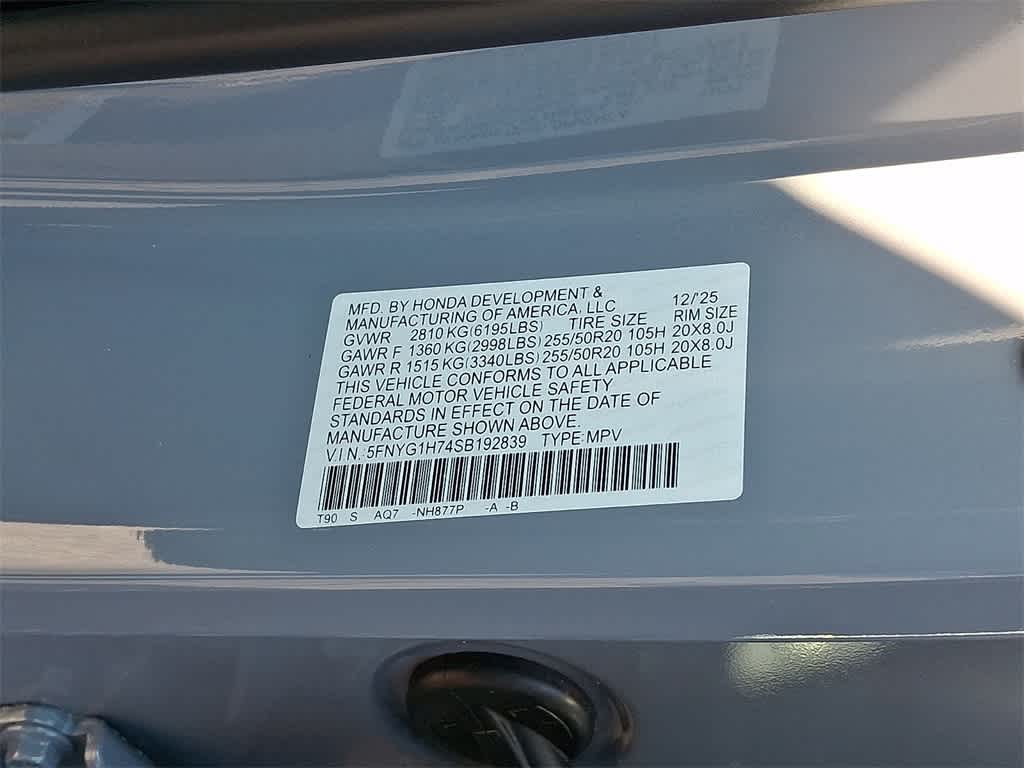 Thumbnail: 2025 Honda Pilot - 20