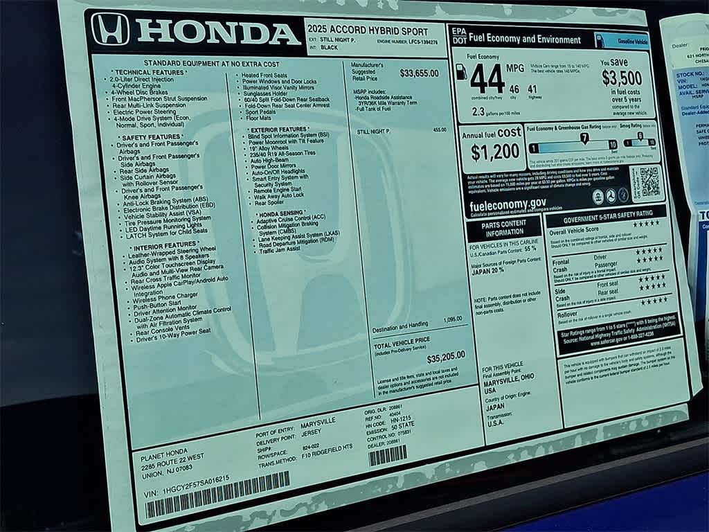 Thumbnail: 2025 Honda Accord - 16