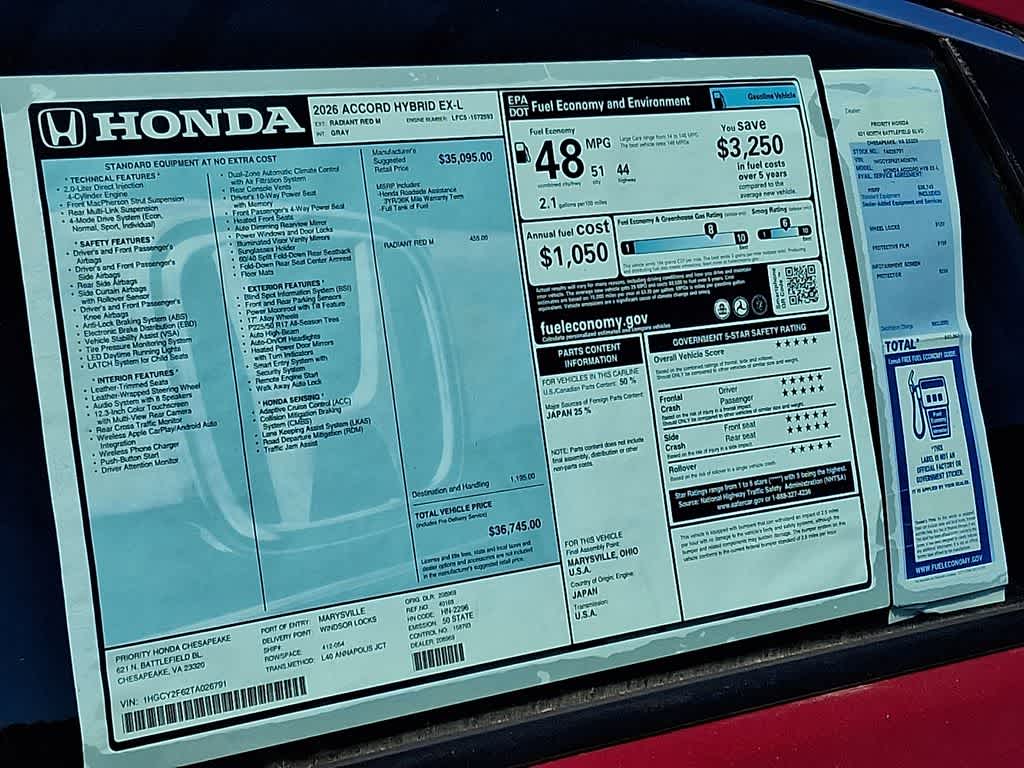 Thumbnail: 2026 Honda Accord - 18