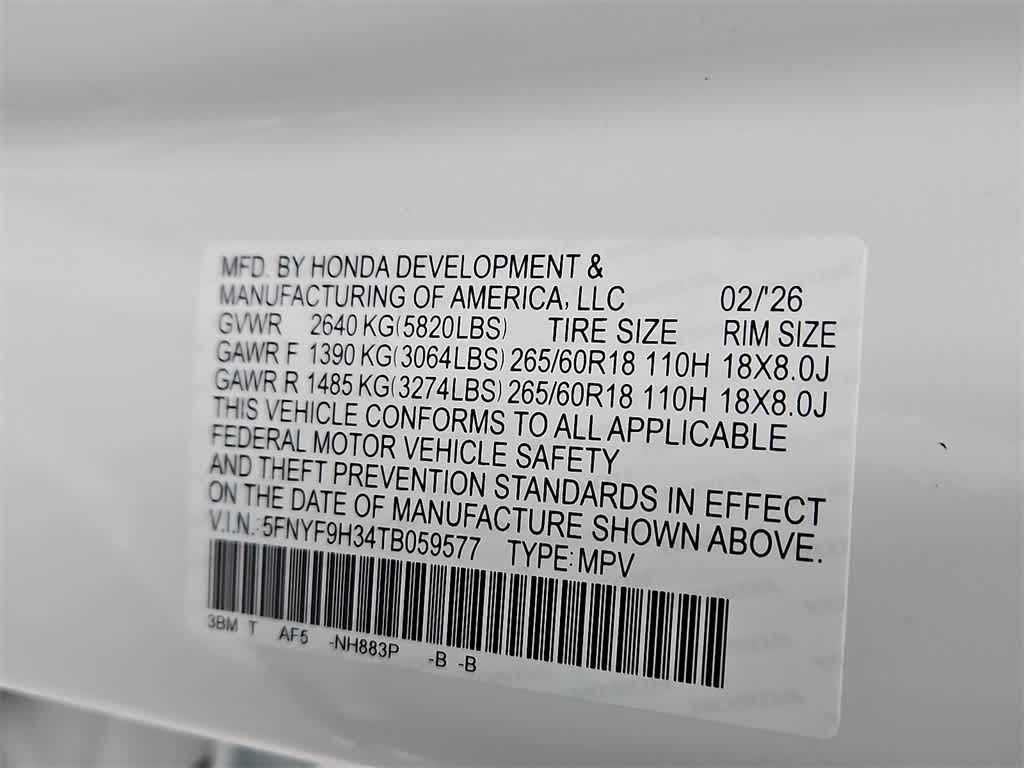 Thumbnail: 2026 Honda Passport - 17