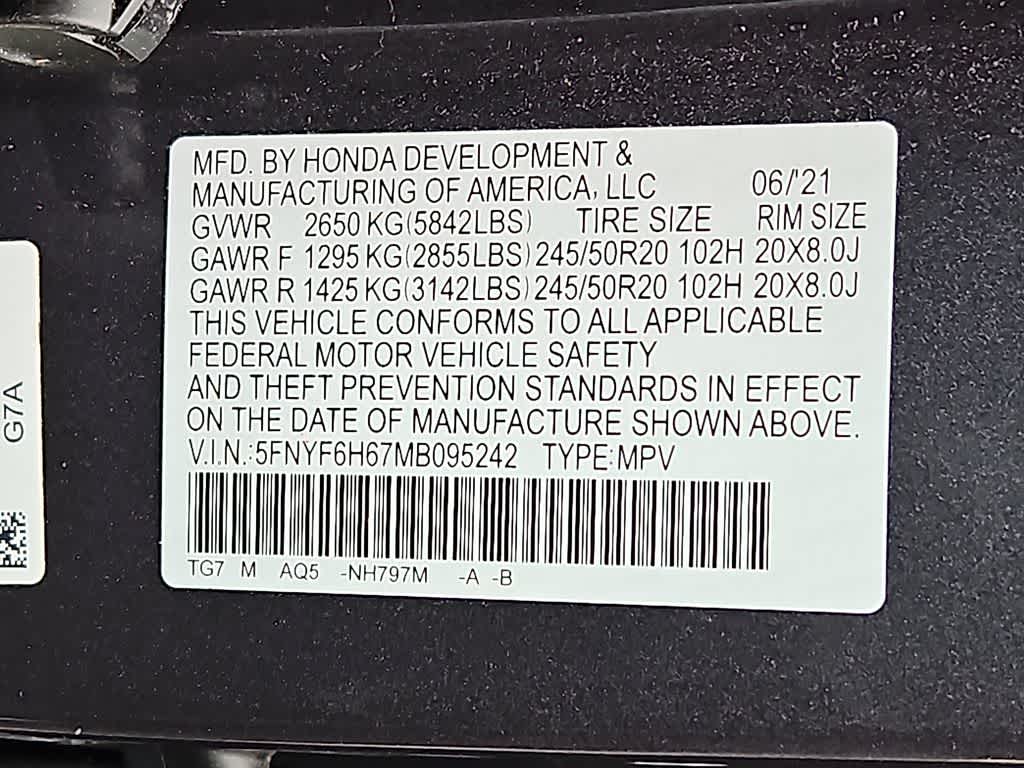 Thumbnail: 2021 Honda Pilot - 30