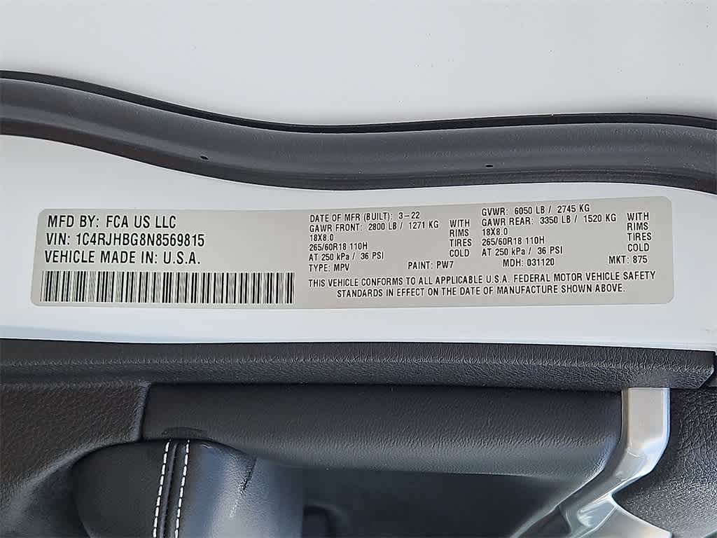 Thumbnail: 2022 Jeep Grand Cherokee - 27