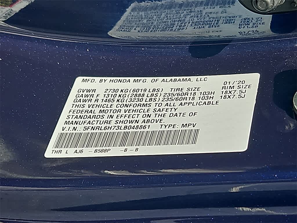 Thumbnail: 2020 Honda Odyssey - 28