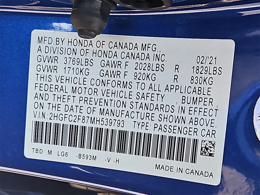 Thumbnail: 2021 Honda Civic - 27