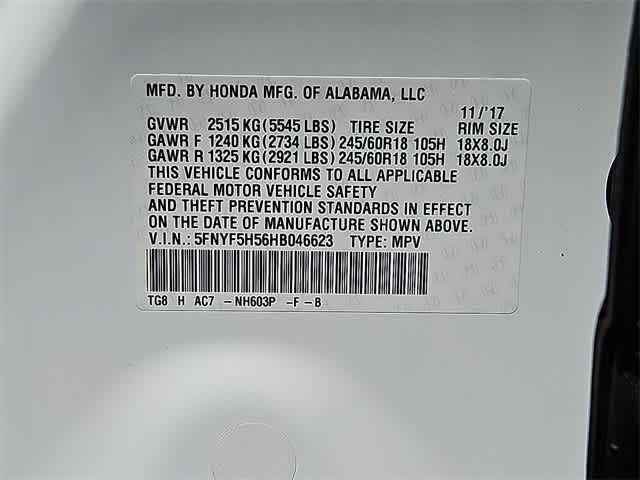 Thumbnail: 2017 Honda Pilot - 28