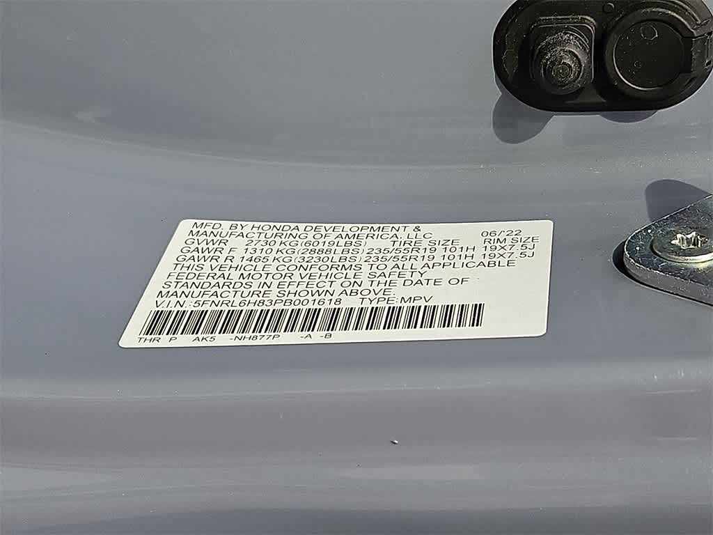 Thumbnail: 2023 Honda Odyssey - 24