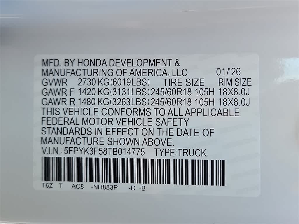 Thumbnail: 2026 Honda Ridgeline - 17