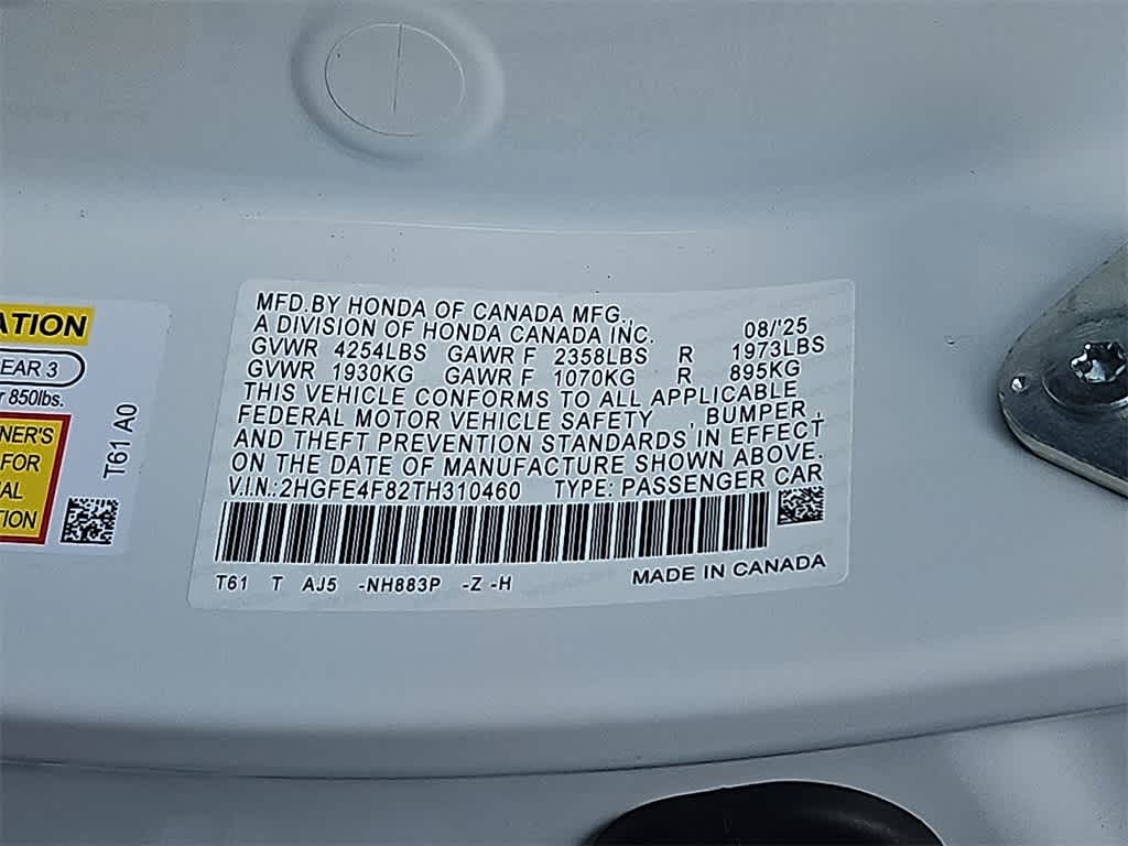 Thumbnail: 2026 Honda Civic - 18