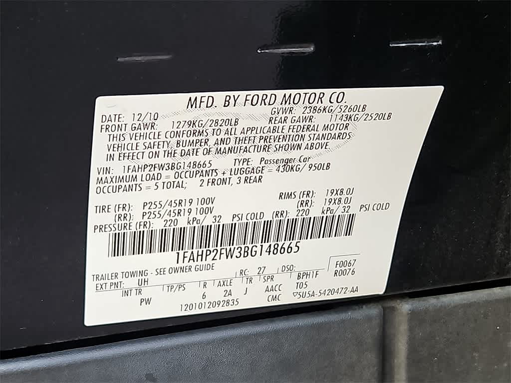 Thumbnail: 2011 Ford Taurus - 24