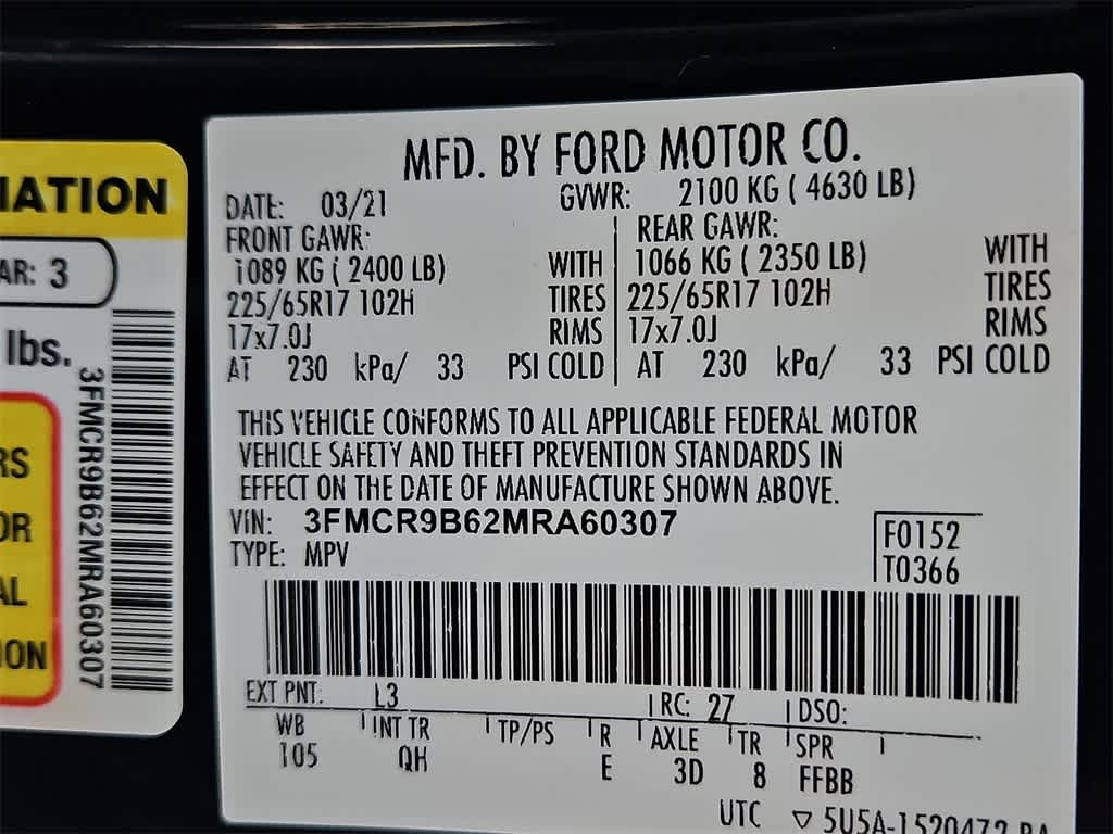 Thumbnail: 2021 Ford Bronco Sport - 25