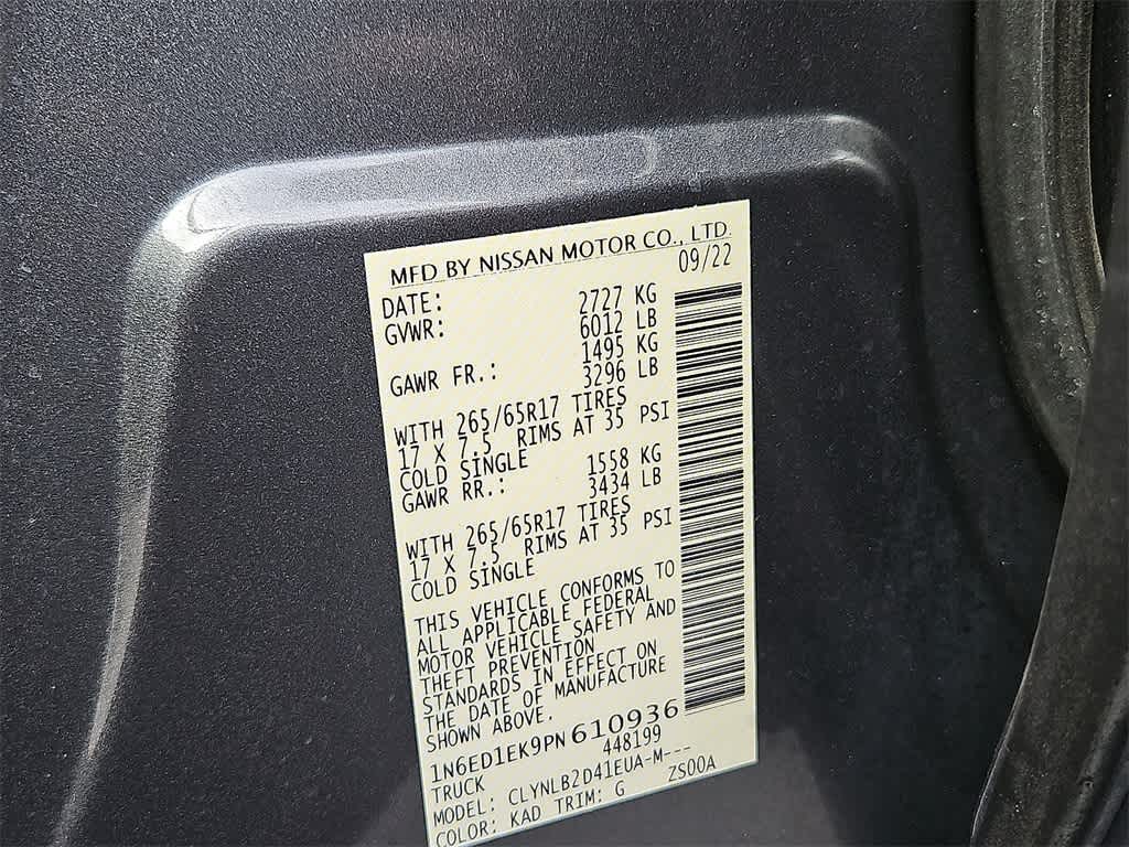 Thumbnail: 2023 Nissan Frontier - 27