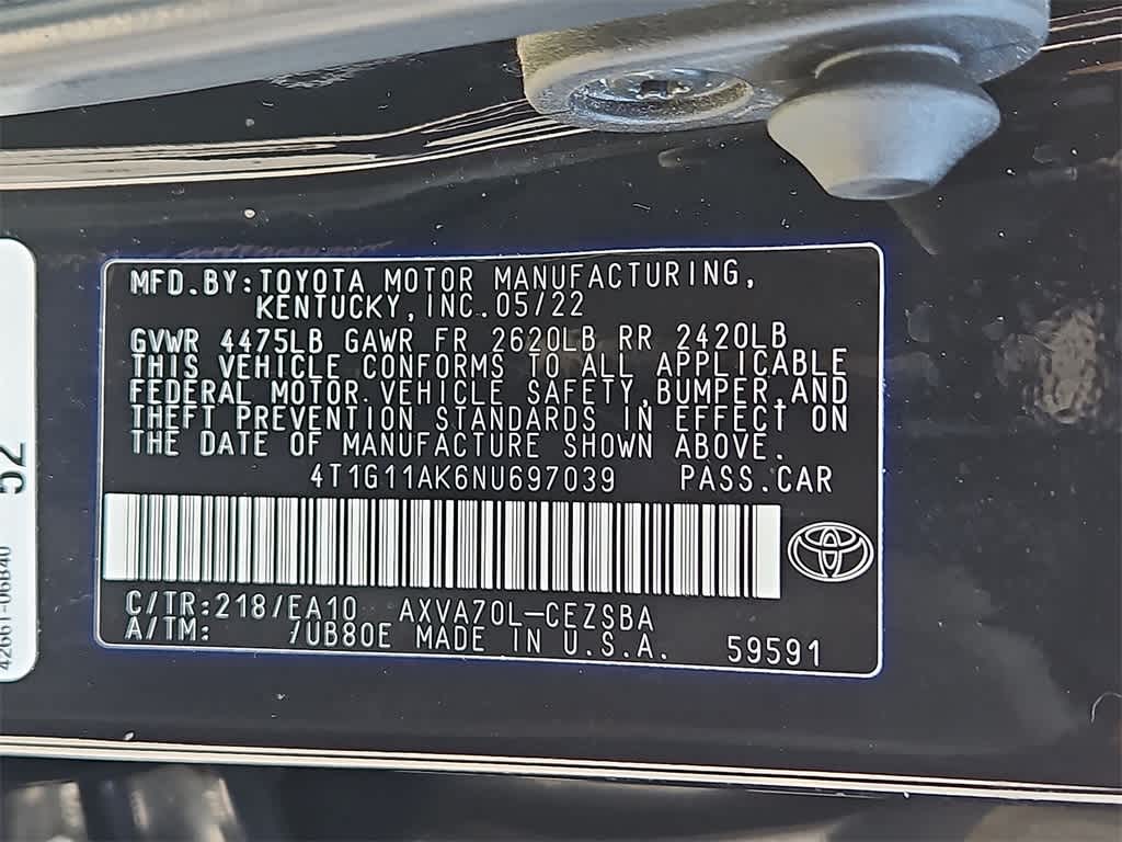 Thumbnail: 2022 Toyota Camry - 26