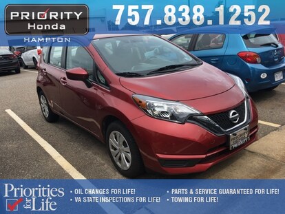Used 18 Nissan Versa Note For Sale At Priority Mazda Tysons Vin 3n1ce2cp0jl