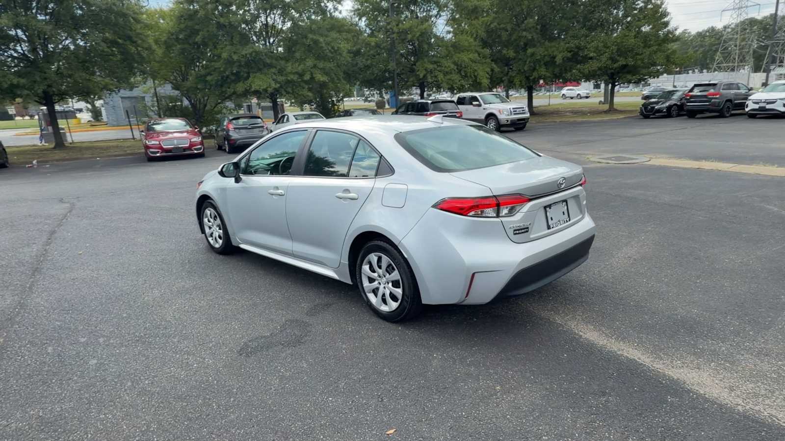 Used 2024 Toyota Sedan LE Classic Silver Metallic For Sale at
