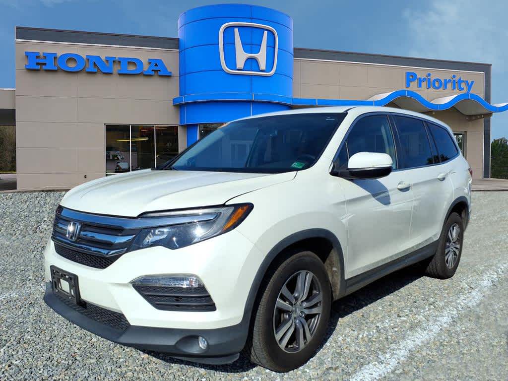 Certified Used 2018 Honda Pilot SUV EX-L AWD White For Sale