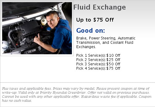 Service Specials At Priority Hyundai Serving Chesapeake Norfolk
