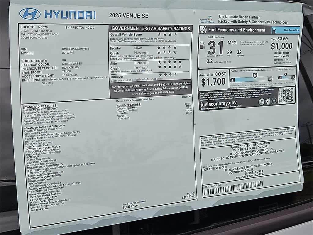 Thumbnail: 2025 Hyundai Venue - 20