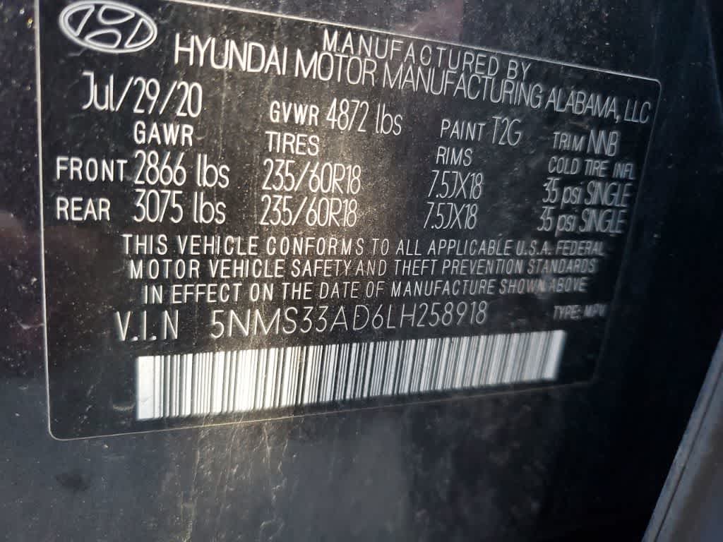 Thumbnail: 2020 Hyundai Santa Fe - 4