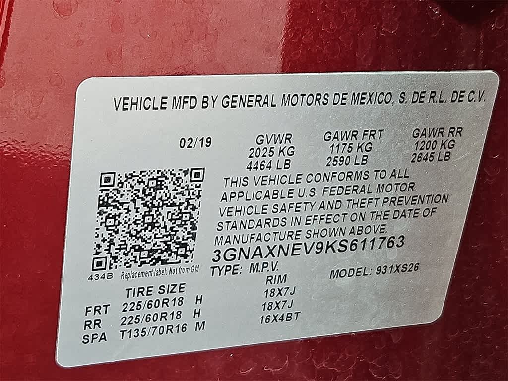 Thumbnail: 2019 Chevrolet Equinox - 28