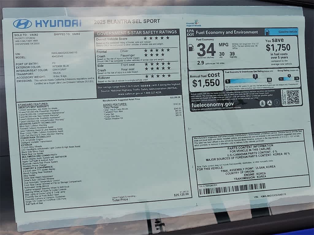 Thumbnail: 2025 Hyundai Elantra - 24