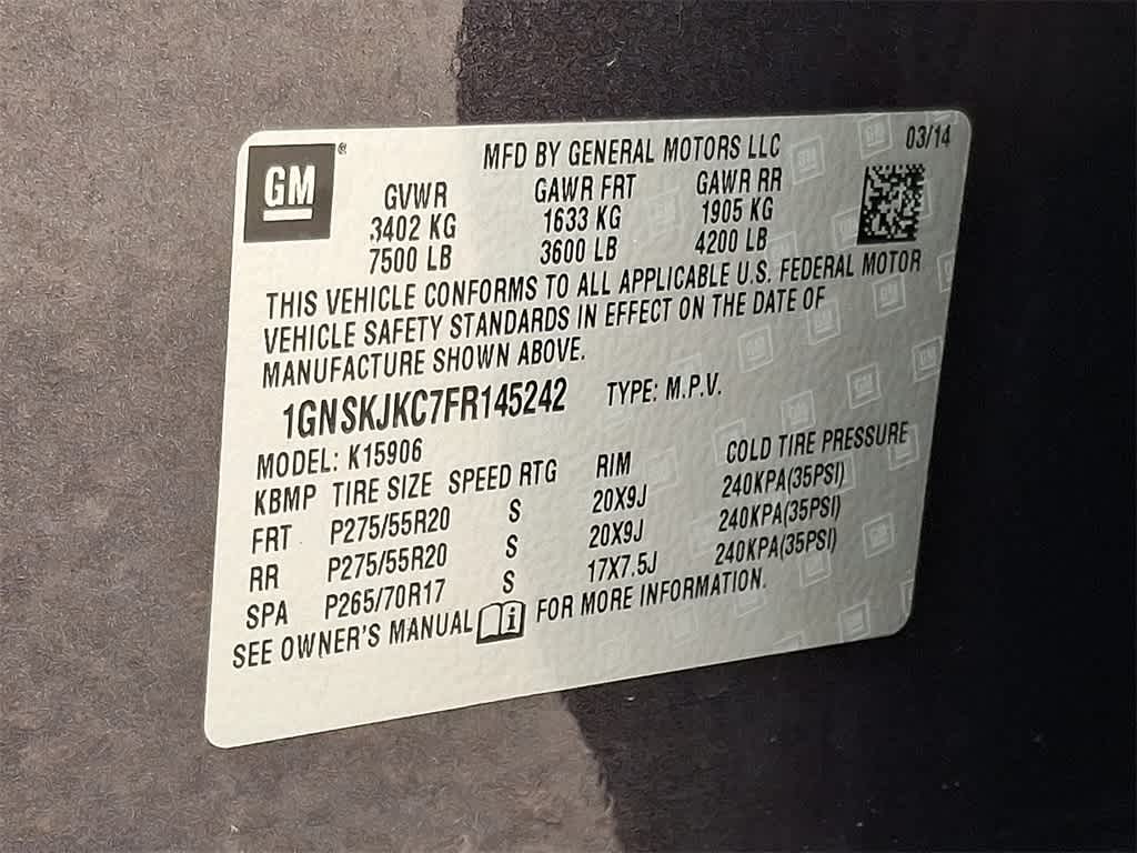 Thumbnail: 2015 Chevrolet Suburban - 30