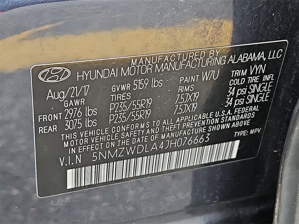 Thumbnail: 2018 Hyundai Santa Fe - 30