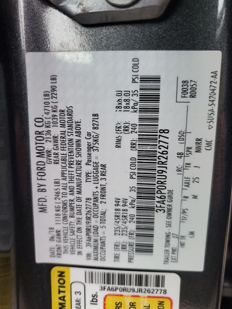 Thumbnail: 2018 Ford Fusion - 4