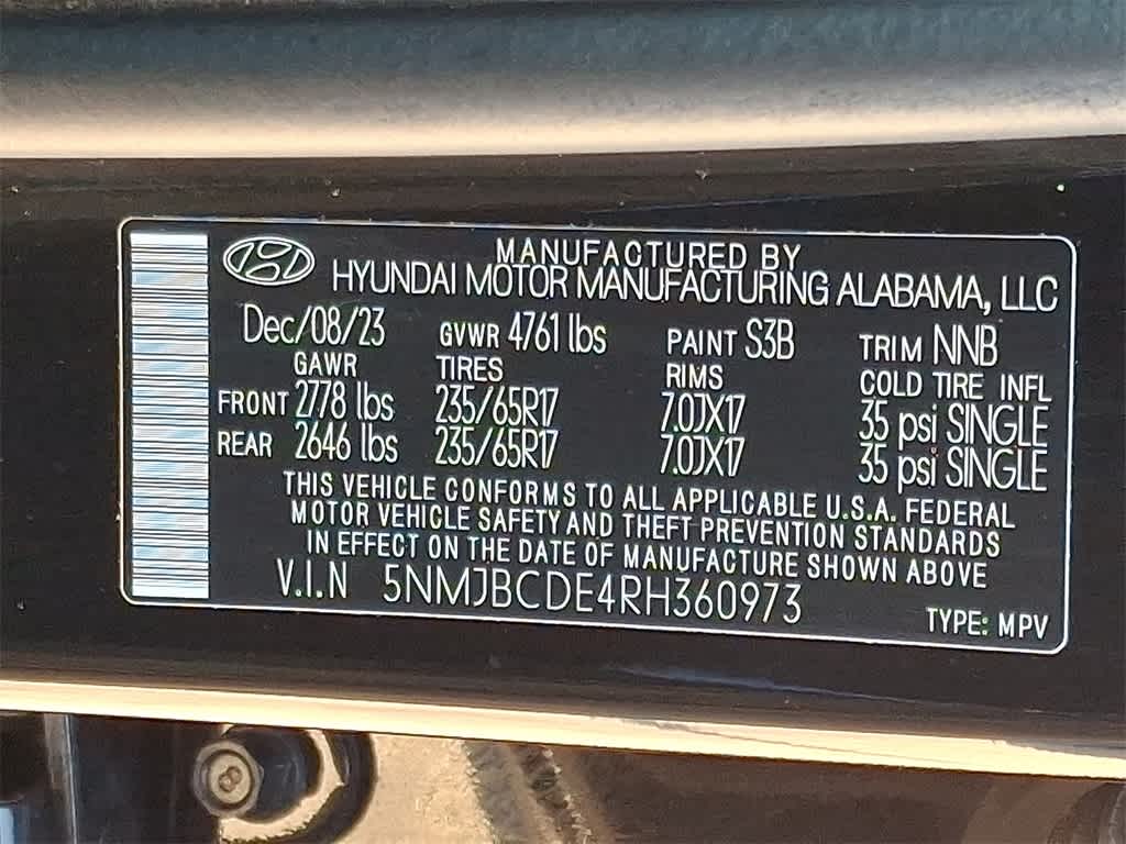 Thumbnail: 2024 Hyundai Tucson - 24