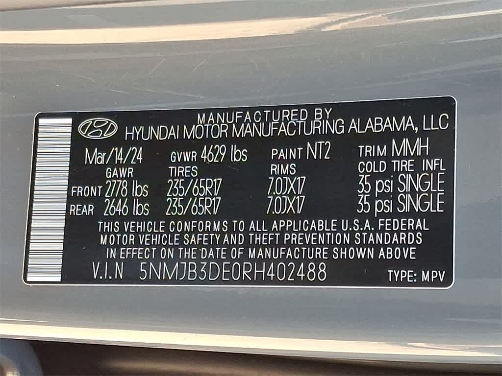 Thumbnail: 2024 Hyundai Tucson - 28