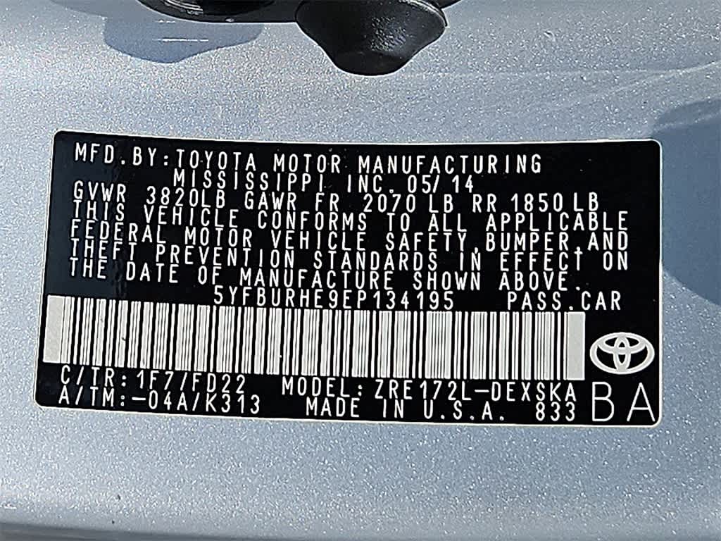 Thumbnail: 2014 Toyota Corolla - 25