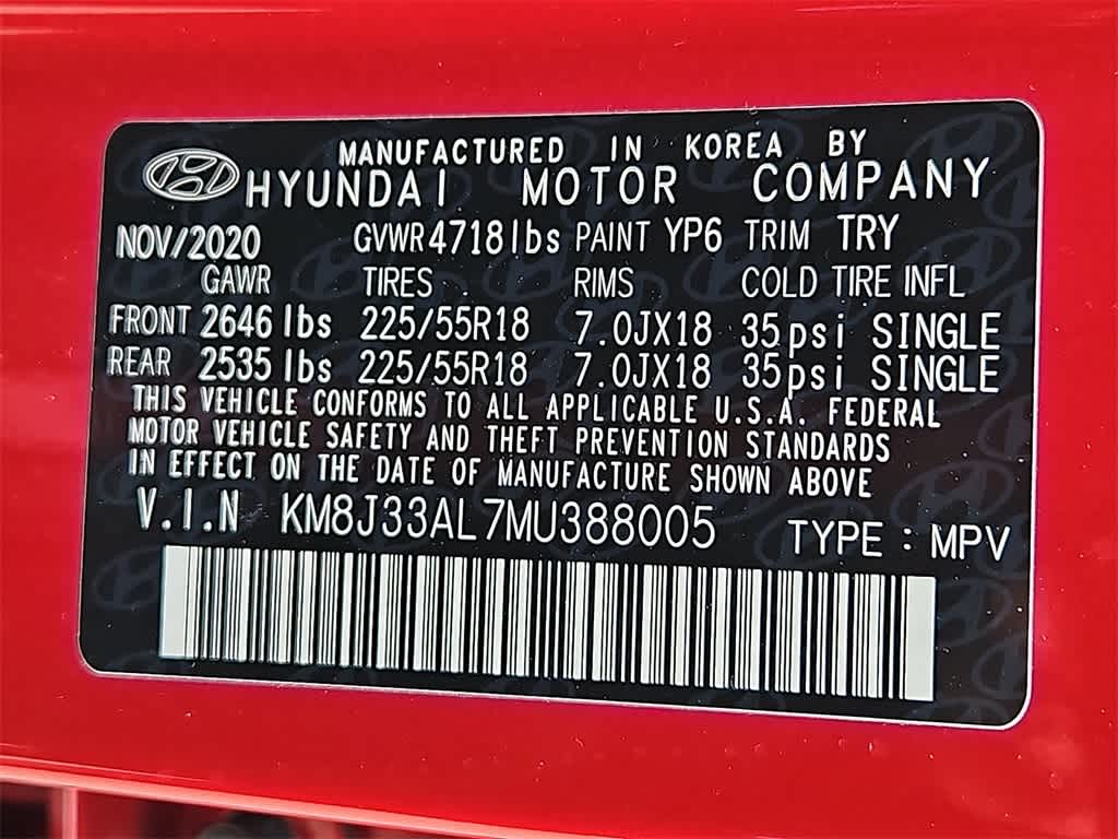 Thumbnail: 2021 Hyundai Tucson - 27