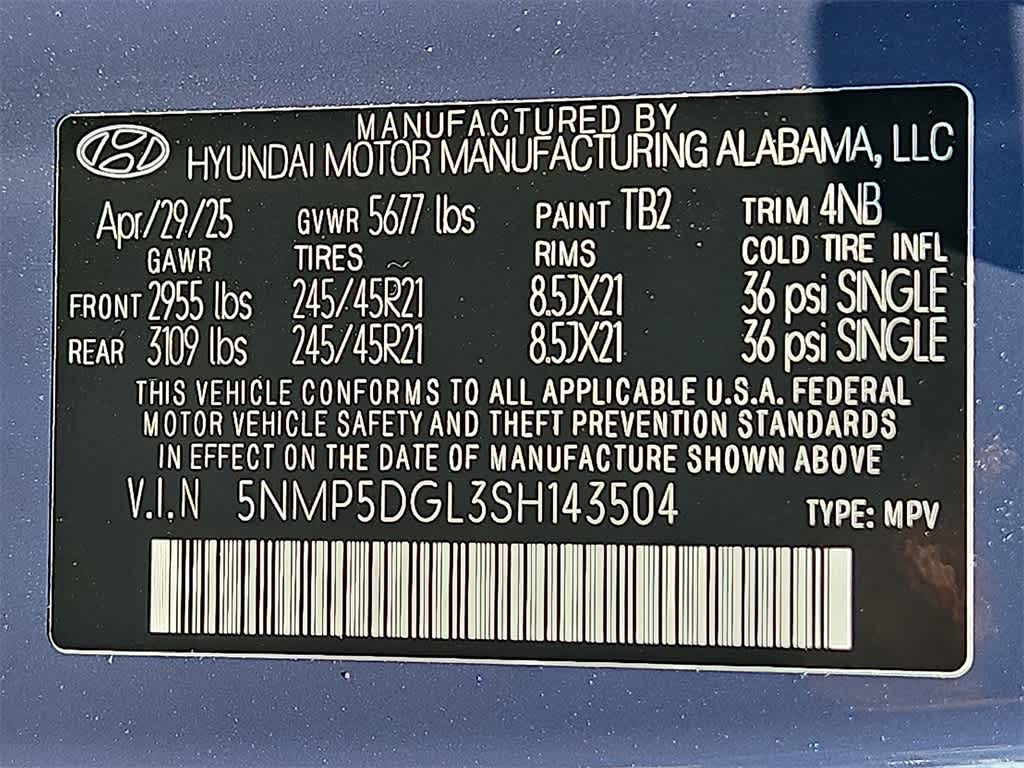 2025 Hyundai Santa Fe Calligraphy 27