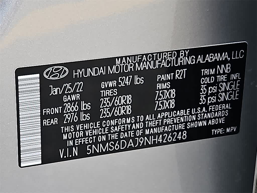 Thumbnail: 2022 Hyundai Santa Fe - 27