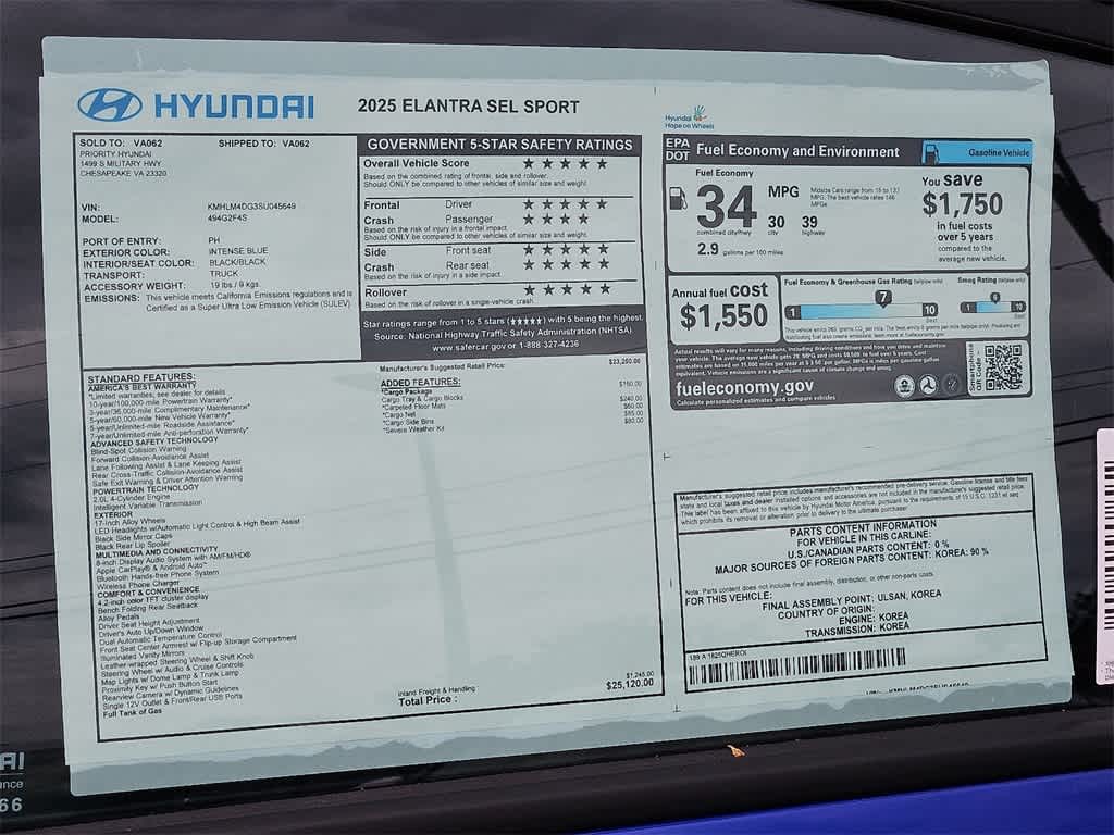 Thumbnail: 2025 Hyundai Elantra - 22