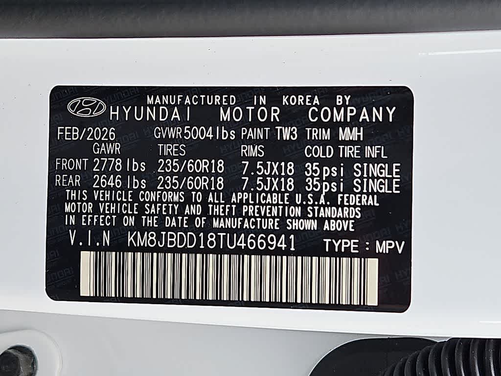 Thumbnail: 2026 Hyundai Tucson - 22