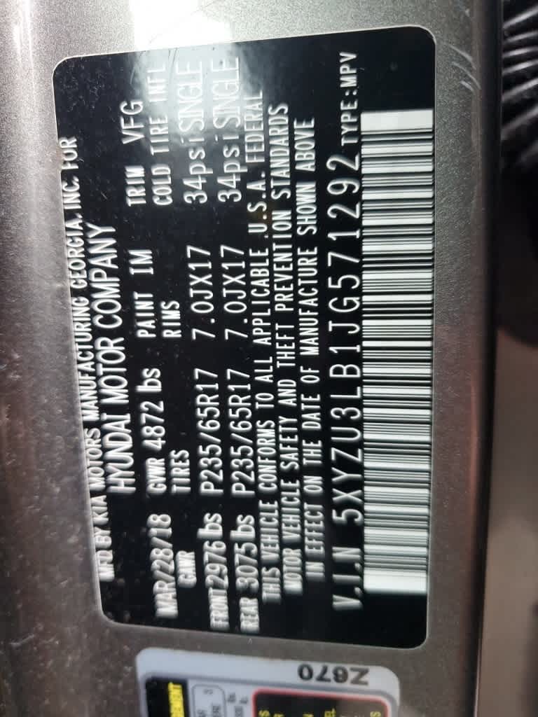 Thumbnail: 2018 Hyundai Santa Fe - 4