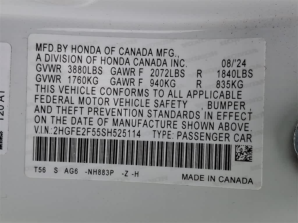 Thumbnail: 2025 Honda Civic - 26