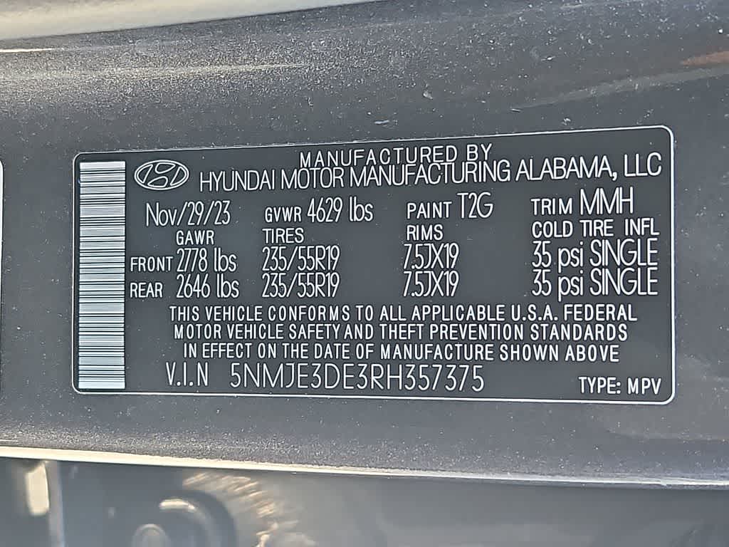 Thumbnail: 2024 Hyundai Tucson - 27